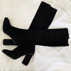 Stuart Weitzman Suede Knee High Boots